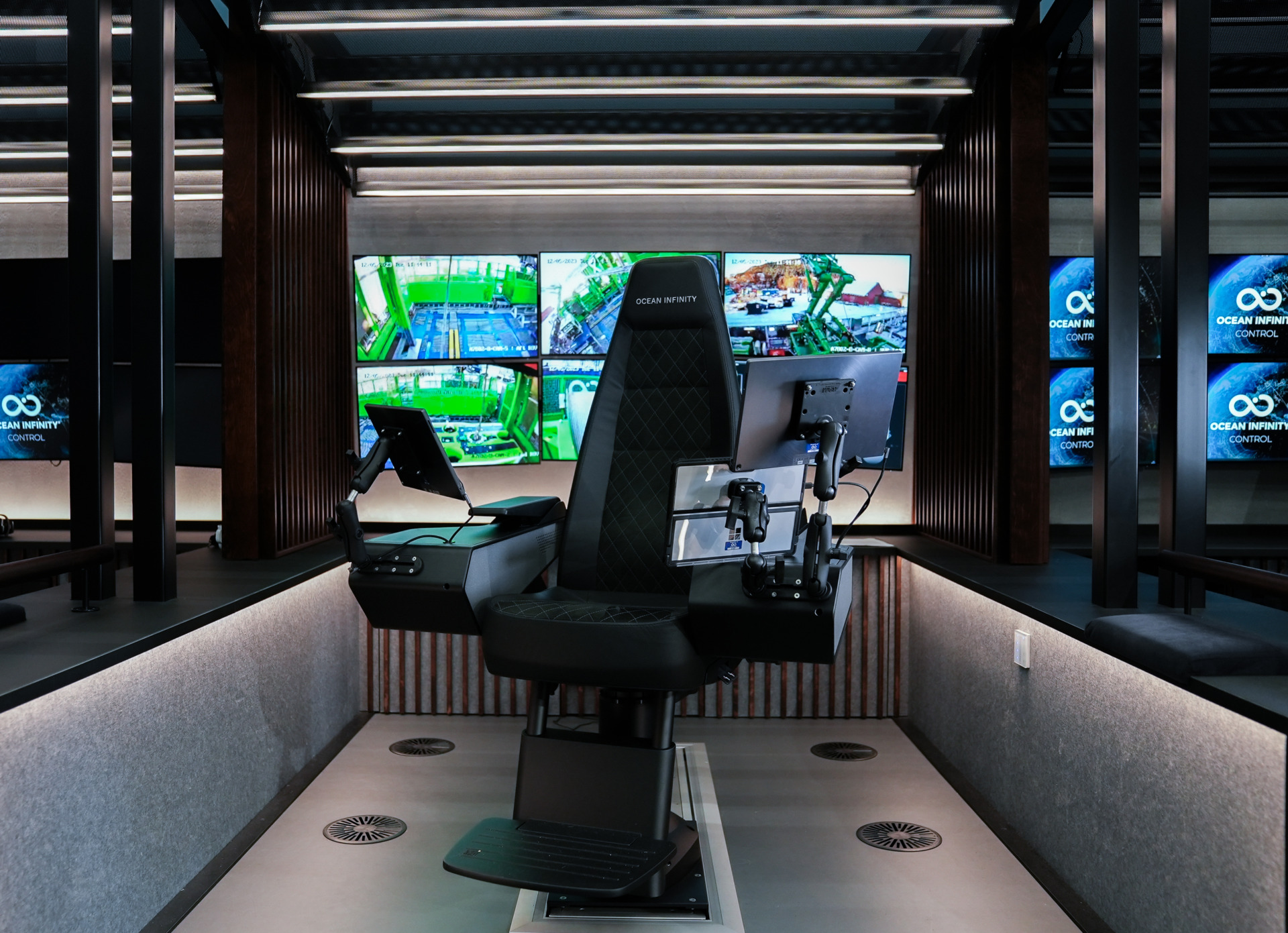 Ocean Infinity Operations Centre Bridge